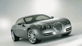 silver sports car