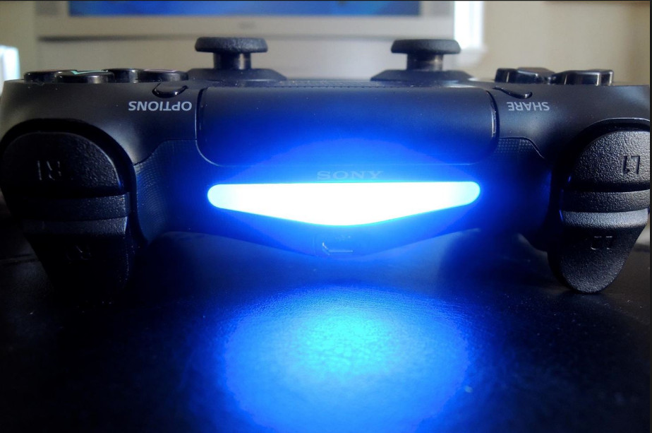 ps4 motion controller blinking red