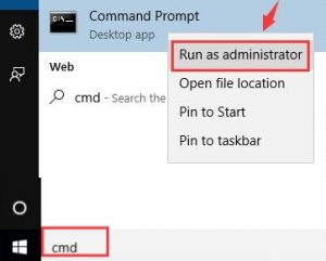 cmd prompt admin