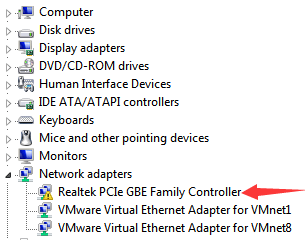 Realtek PCIe GBE Family Controller Driver Issue In Windows 7.